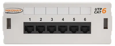 NMC-WP06UE2-GY NIKOMAX Коммутационные панели