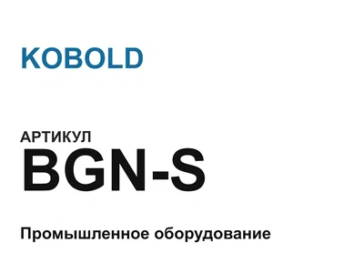 BGNS KOBOLD
