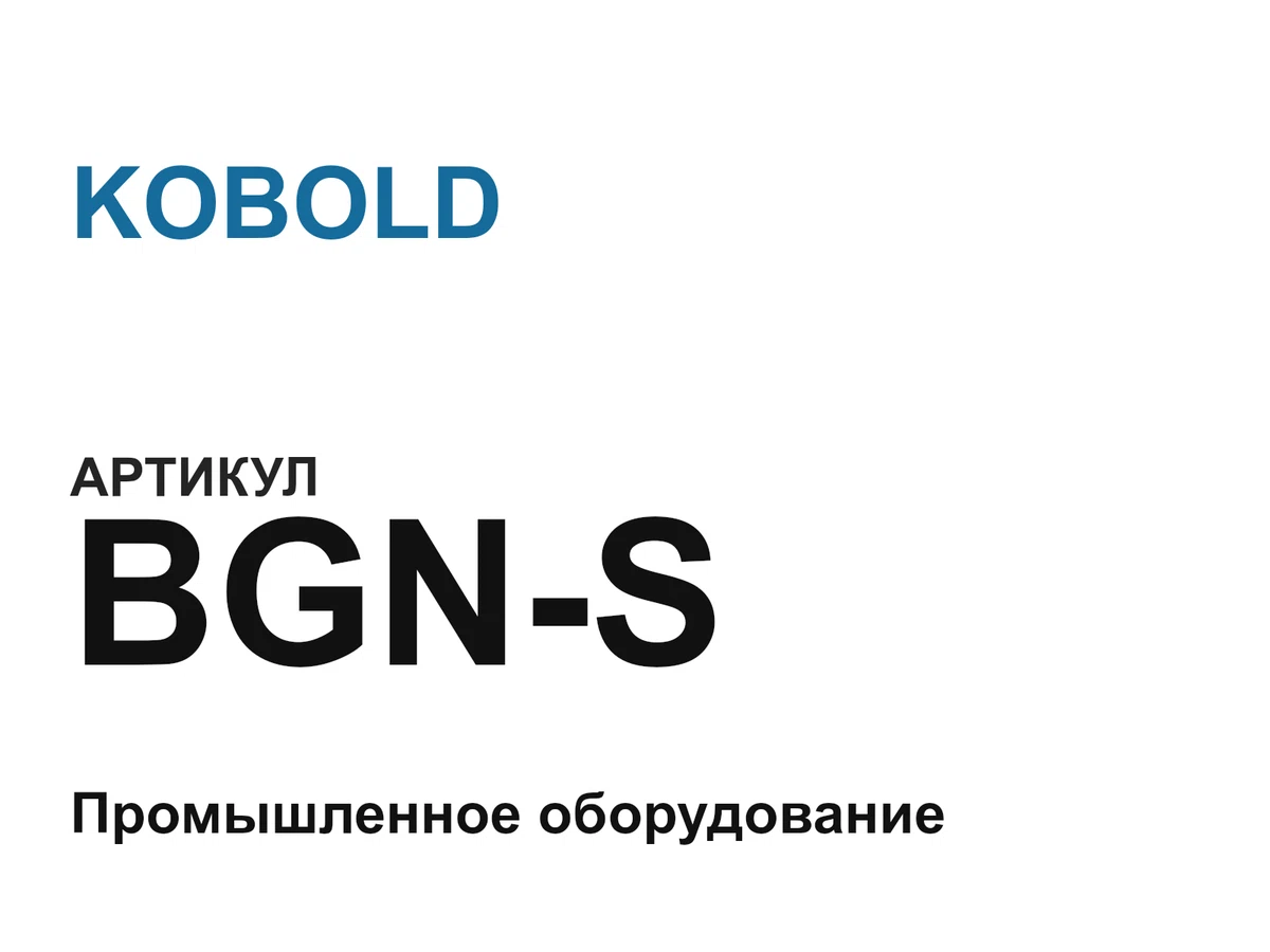 BGNS KOBOLD