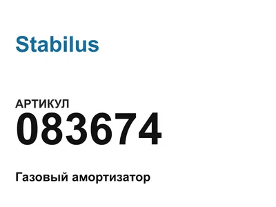 083674 Stabilus