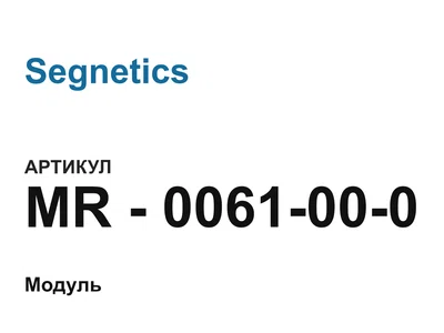 MR0061000 Segnetics