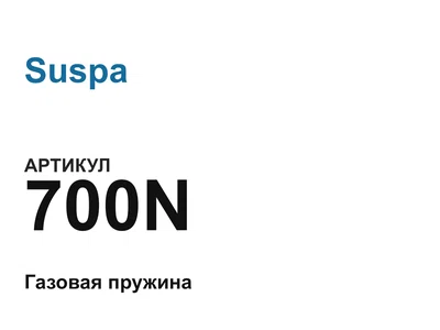 700N Suspa