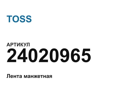24020965 TOSS
