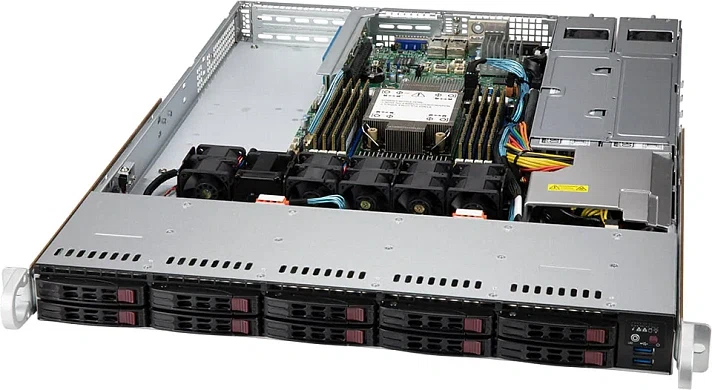 SYS-110P-WTR Supermicro Серверы Supermicro 1U