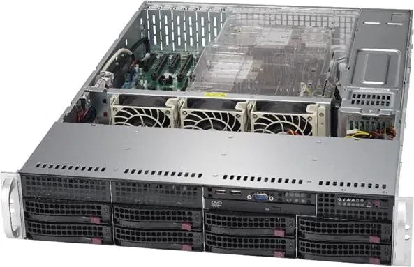CSE-825TQC-R1K03LPB Supermicro Серверы Supermicro