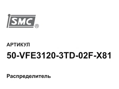 50VFE31203TD02FX81 SMC
