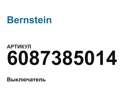 6087385014 Bernstein