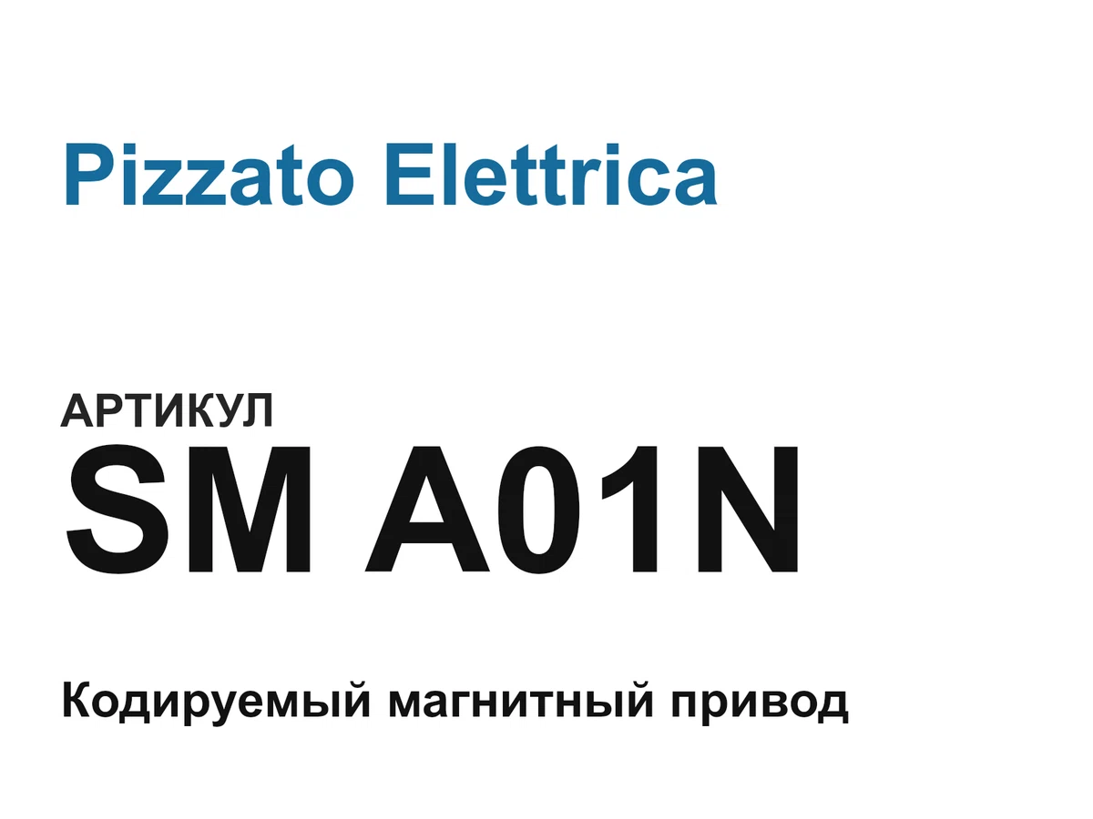 SMA01N Pizzato Elettrica