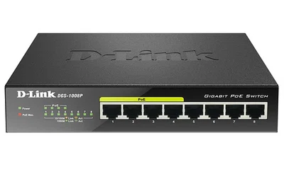 DGS-1008P D-Link Коммутаторы