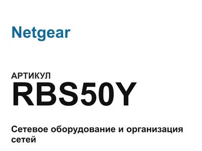 RBS50Y Netgear