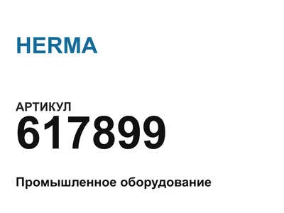 617899 HERMA