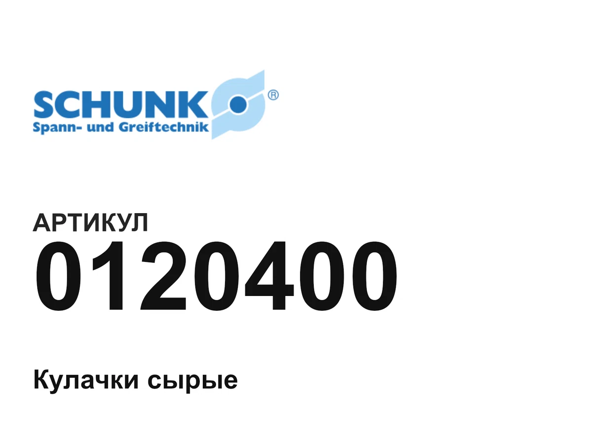 0120400 SCHUNK