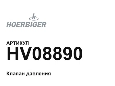 HV08890 HOERBIGER