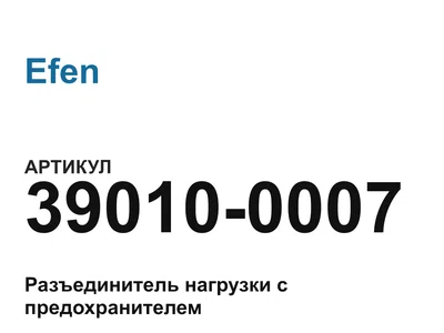 390100007 Efen