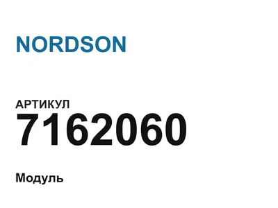 7162060 NORDSON