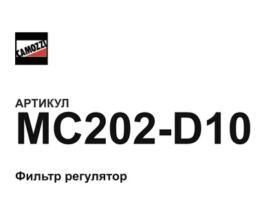MC202D10 Camozzi