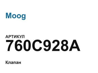 760C928A Moog
