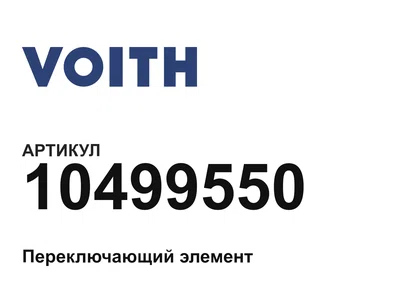 10499550 Voith