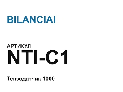 NTIC1 BILANCIAI
