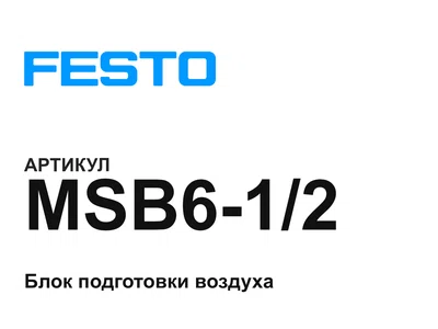 MSB612 FESTO