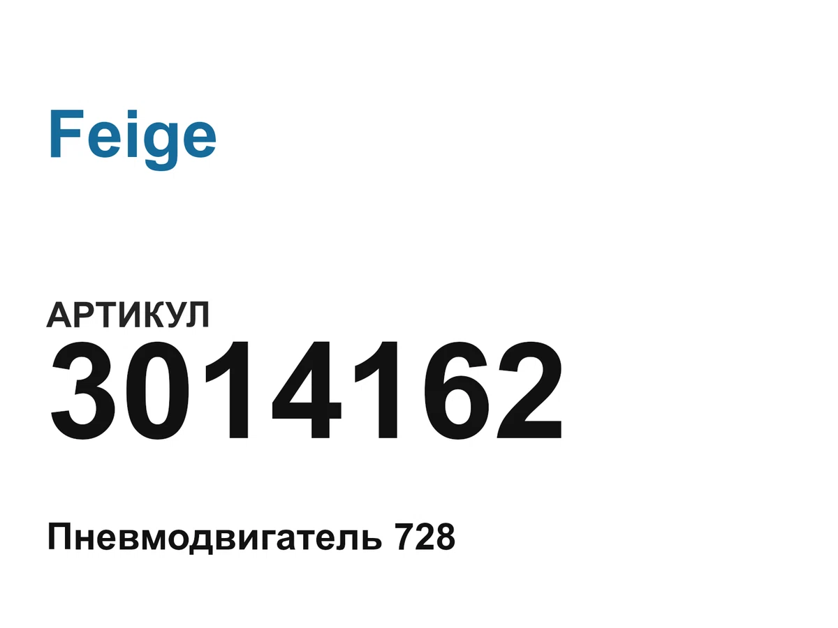 3014162 Feige