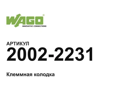 20022231 Wago