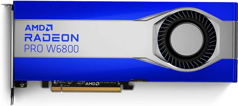 Radeon Pro W6800 AMD Видеокарты для серверов
