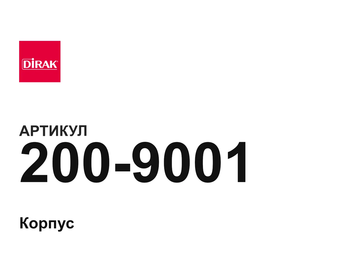 2009001 DIRAK