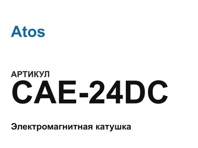 CAE24DC Atos