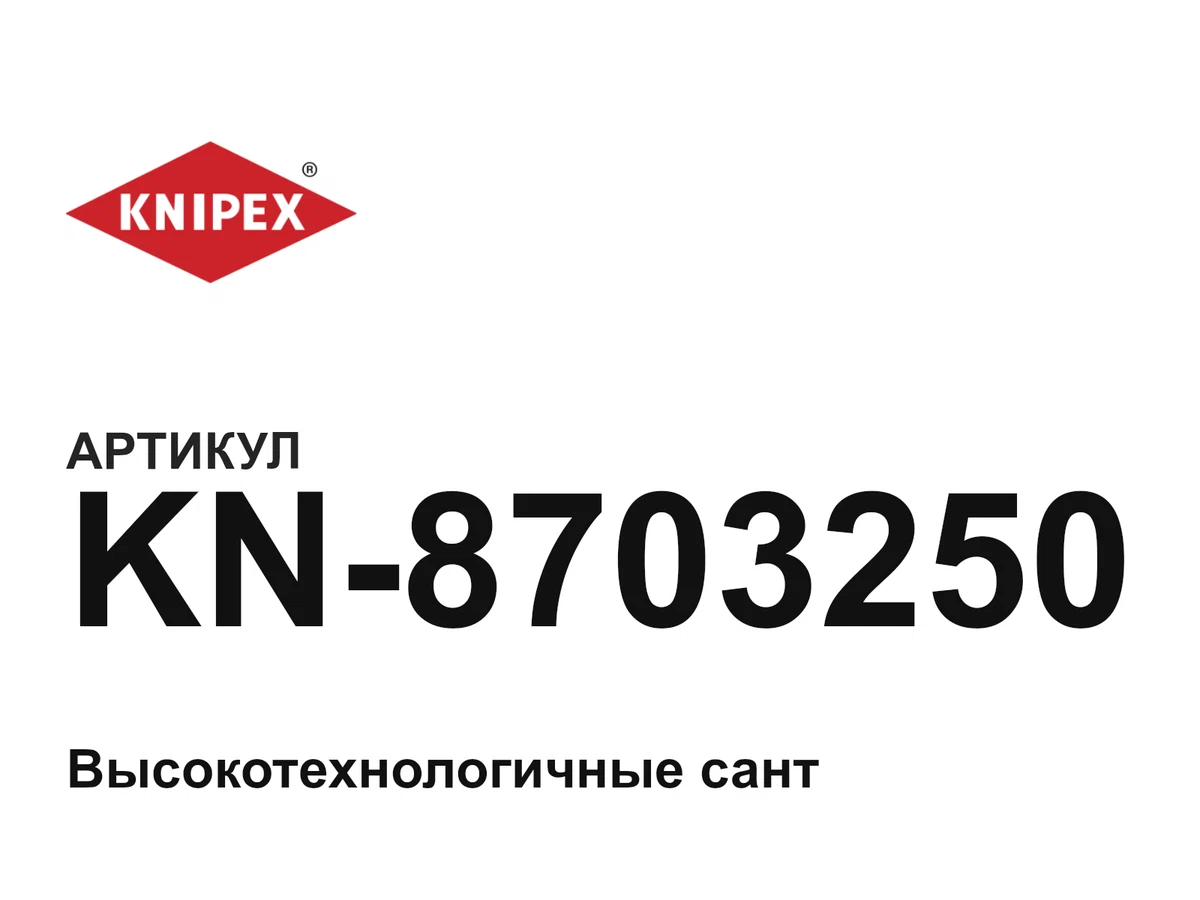 KN8703250 KNIPEX