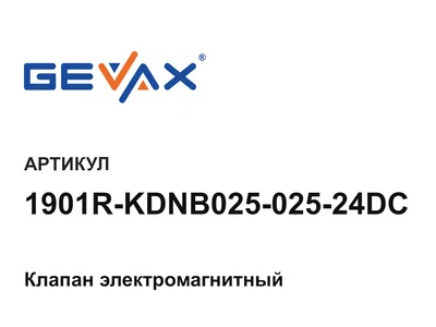 1901RKDNB02502524DC Gevax