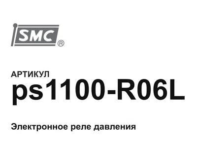ps1100R06L SMC