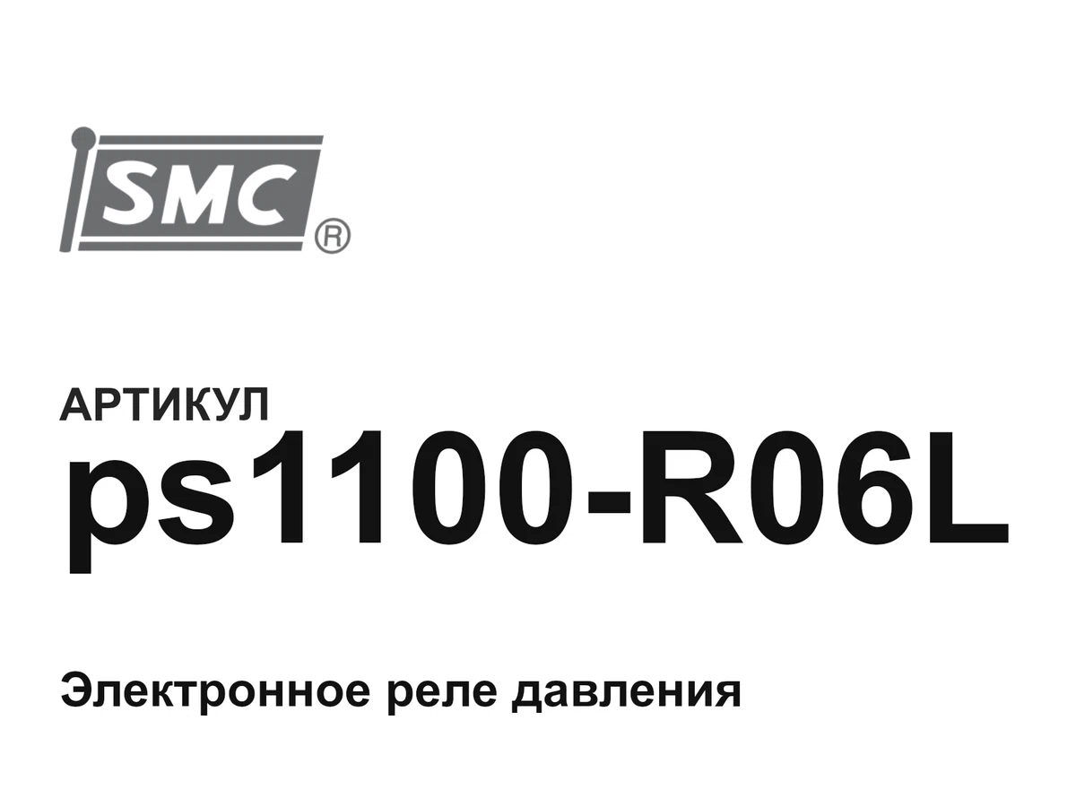 ps1100R06L SMC