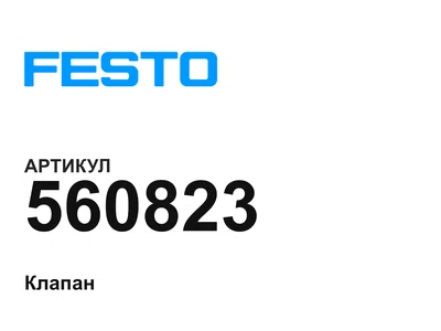560823 FESTO
