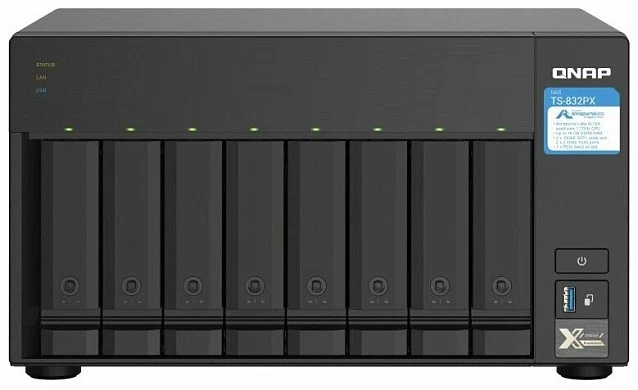 TS-832PX-4G QNAP система хранения данных