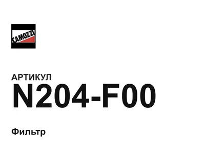 N204F00 Camozzi