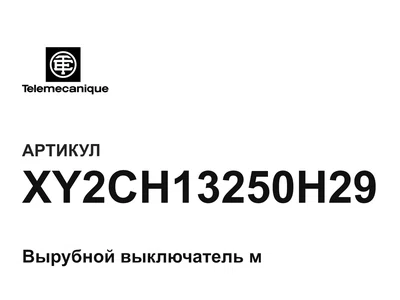 XY2CH13250H29 Telemecanique