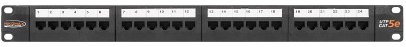 NMC-RP24UD2-1U-BK NIKOMAX Коммутационные панели