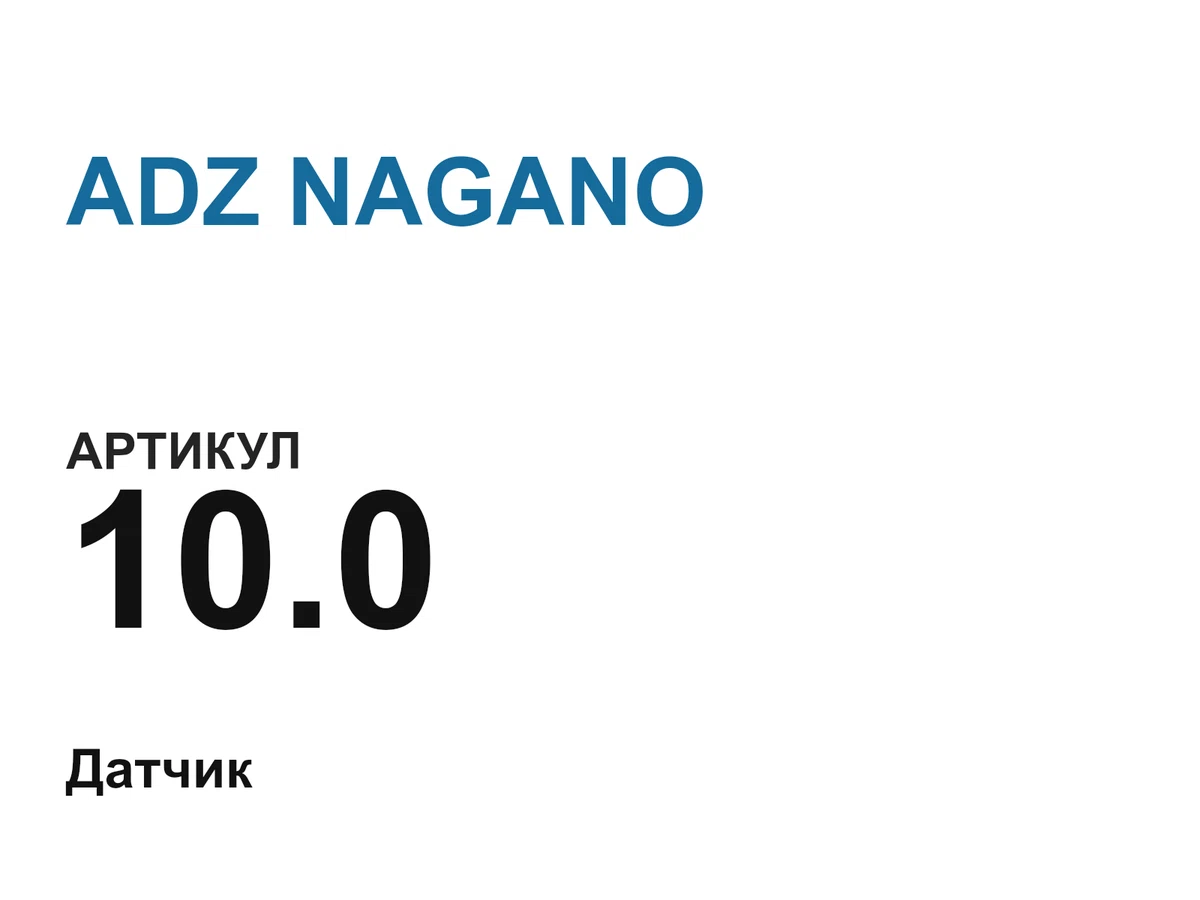 100 ADZ NAGANO