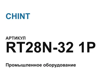 RT28N321P CHINT