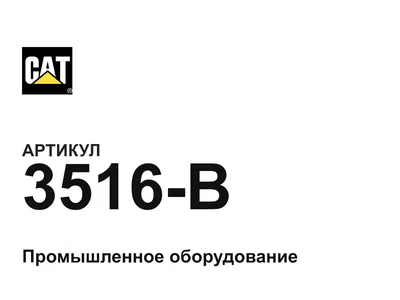 3516B CAT