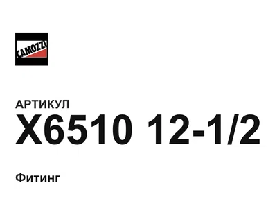 X65101212 Camozzi