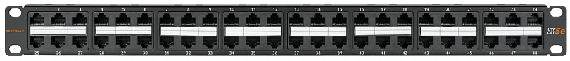 NMC-RP48UD2-1U-BK NIKOMAX Коммутационные панели