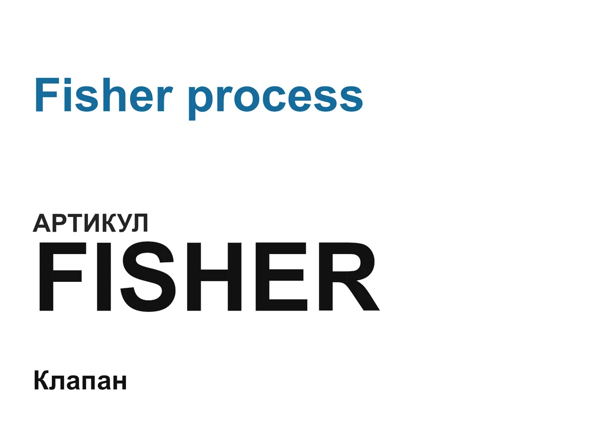 FISHER Fisher process