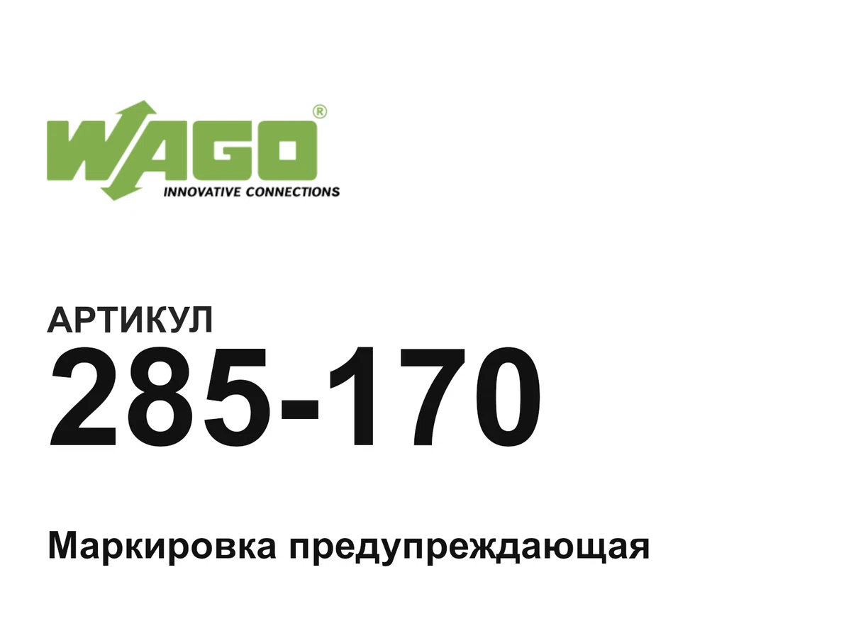 285170 Wago