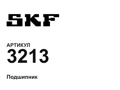 3213 SKF