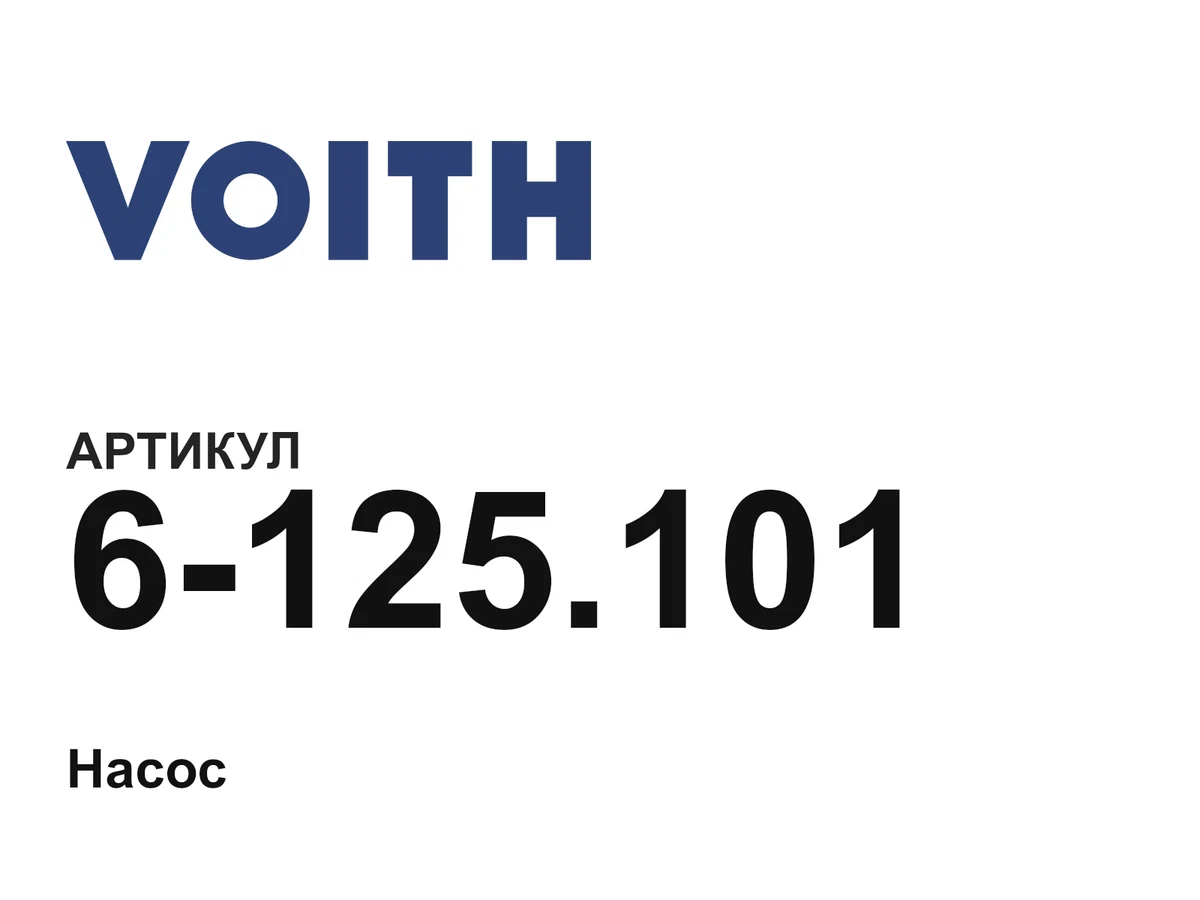 6125101 Voith