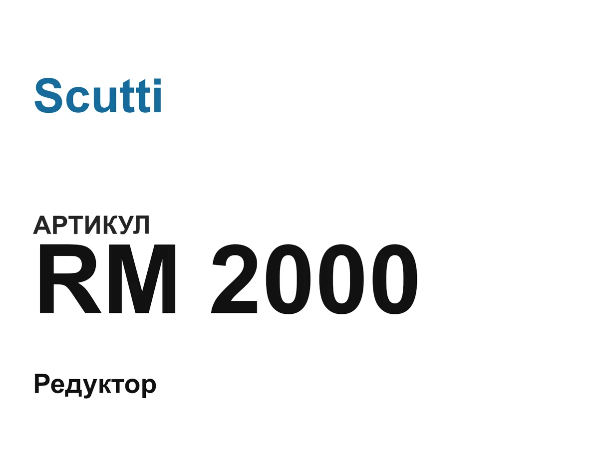 RM2000 Scutti