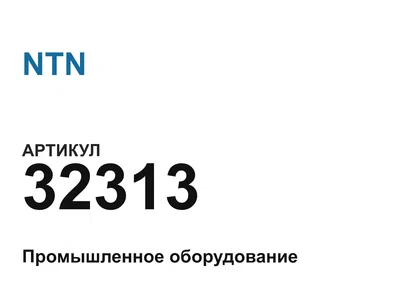32313 NTN