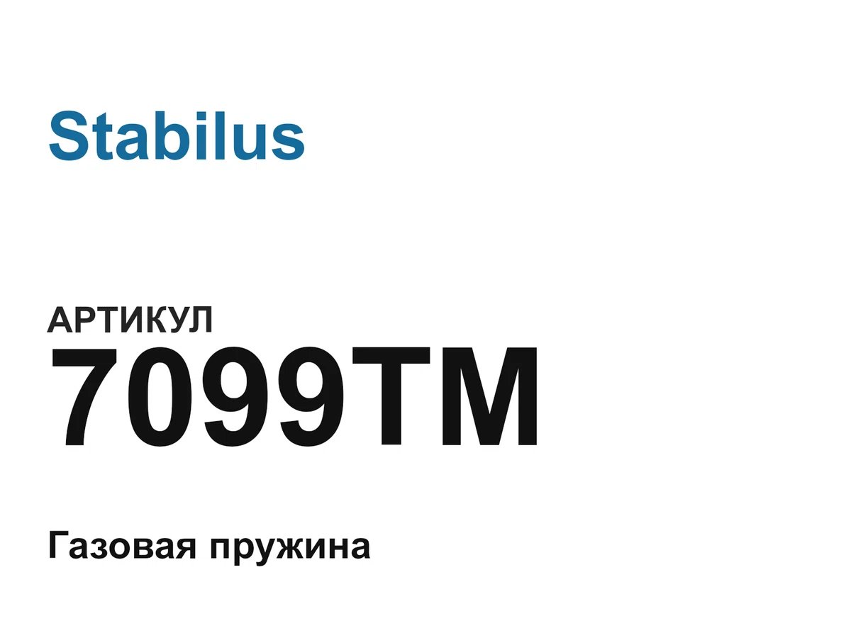 7099TM Stabilus